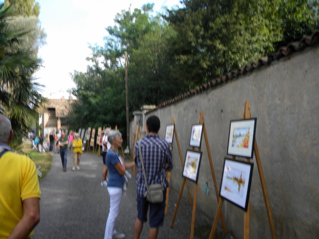 anno 2014 XIX Rassegna ARTE SUL NAVIGLIO, 21 Settembre 2014, presso Alzaia Naviglio Grande a Castelletto di Cuggiono.