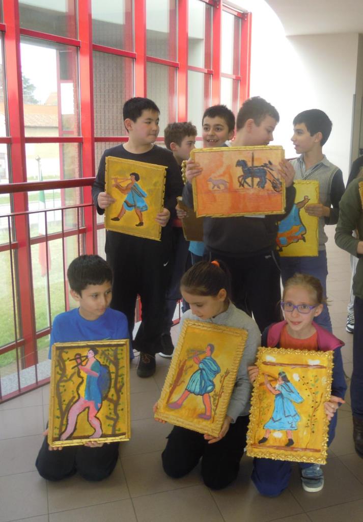 anno 2016 Nel corso dei mesi di Febbraio e Marzo, il Gruppo Artistico Occhio ha tenuto delle lezioni di disegno e pittura agli alunni delle 5 elementari Classi A, B, C di Cuggiono.