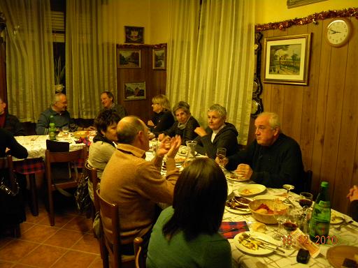Cena sociale di Natale presso Ristorante La Madonna - 18 dicembre 2010