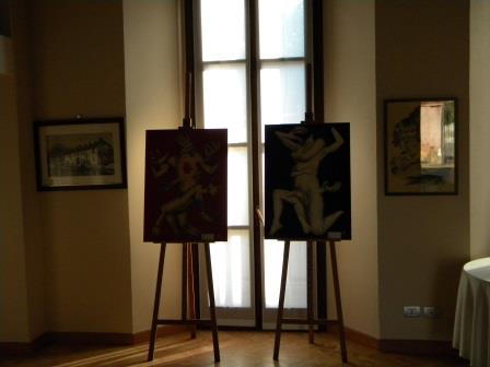 anno 2015 Collettiva Artistica presso Palazzo Taverna - Arconate.