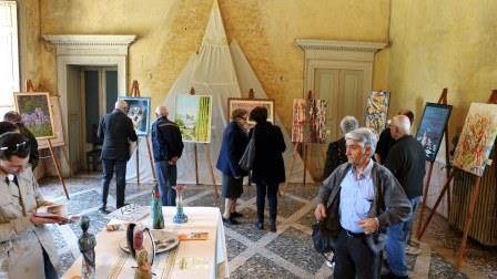 anno 2015 11-12 Aprile Mostra Collettiva presso Sale Centrali di Villa Annoni.