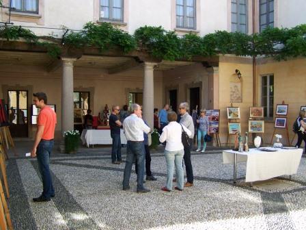 anno 2015 10 Maggio 2015 - VIII^ Rassegna ARTE IN CORTE presso Palazzo Clerici a Cuggiono.
