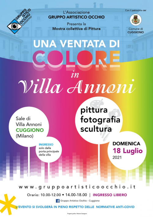 “Una ventata di colori in Villa Annoni” – Cuggiono